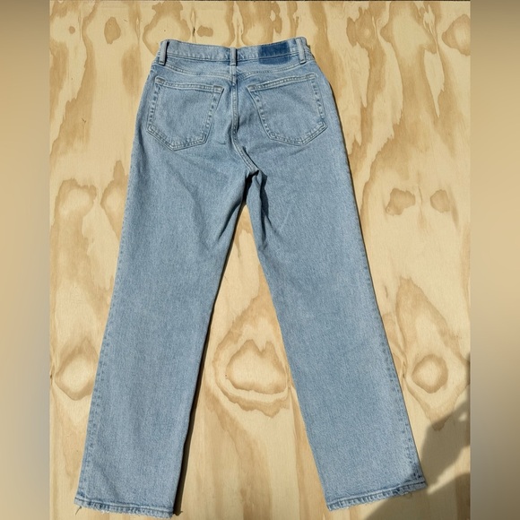 Abercrombie & Fitch ’90s Straight Ultra High Rise Blue Jeans Women - Picture 8 of 9
